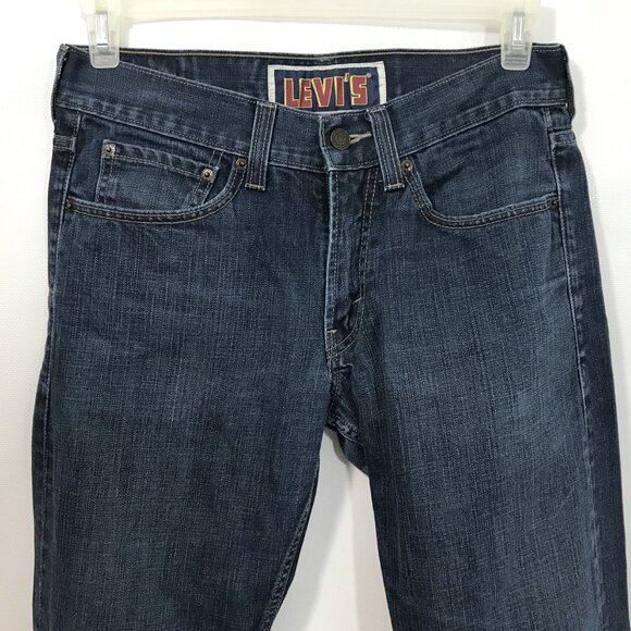 LEVI'S 537 Slim Boot Cut Jeans Men Size 32X30 - Picture 2 of 6